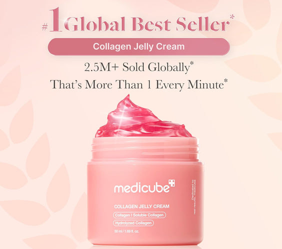 Korean Collagen for Beginner: Collagen Overnight Wrapping Peel off Facial Mask Pack and Collagen Jelly Cream (1.69 Fl Oz (50Ml))