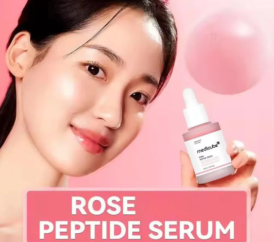 Pink Peptide Serum Milk Moisturizing and Hydrating Brightening Hydrating Improve Skin Condition Dry Dehydrated Skin Care 30ML