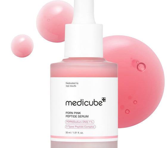Salmon DNA PDRN Pink Peptide Serum, Pink Glow Serum, Peptide, Niacinamide, Hydrating & Moisturizing & Firming, Uneven Skin Tone, Korean Skincare | 1.01 Fl.Oz. (1.01 Fl.Oz., Salmon DNA PDRN)